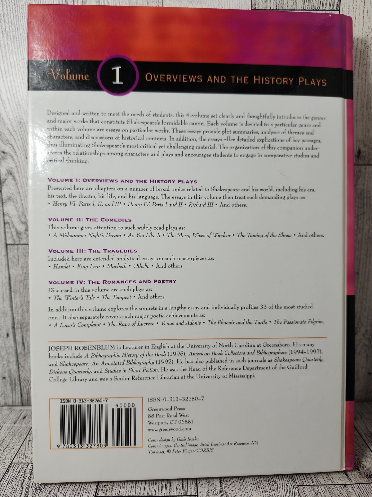 The Greenwood Companion to Shakespeare: A Comprehensive Guide for Students 1-3