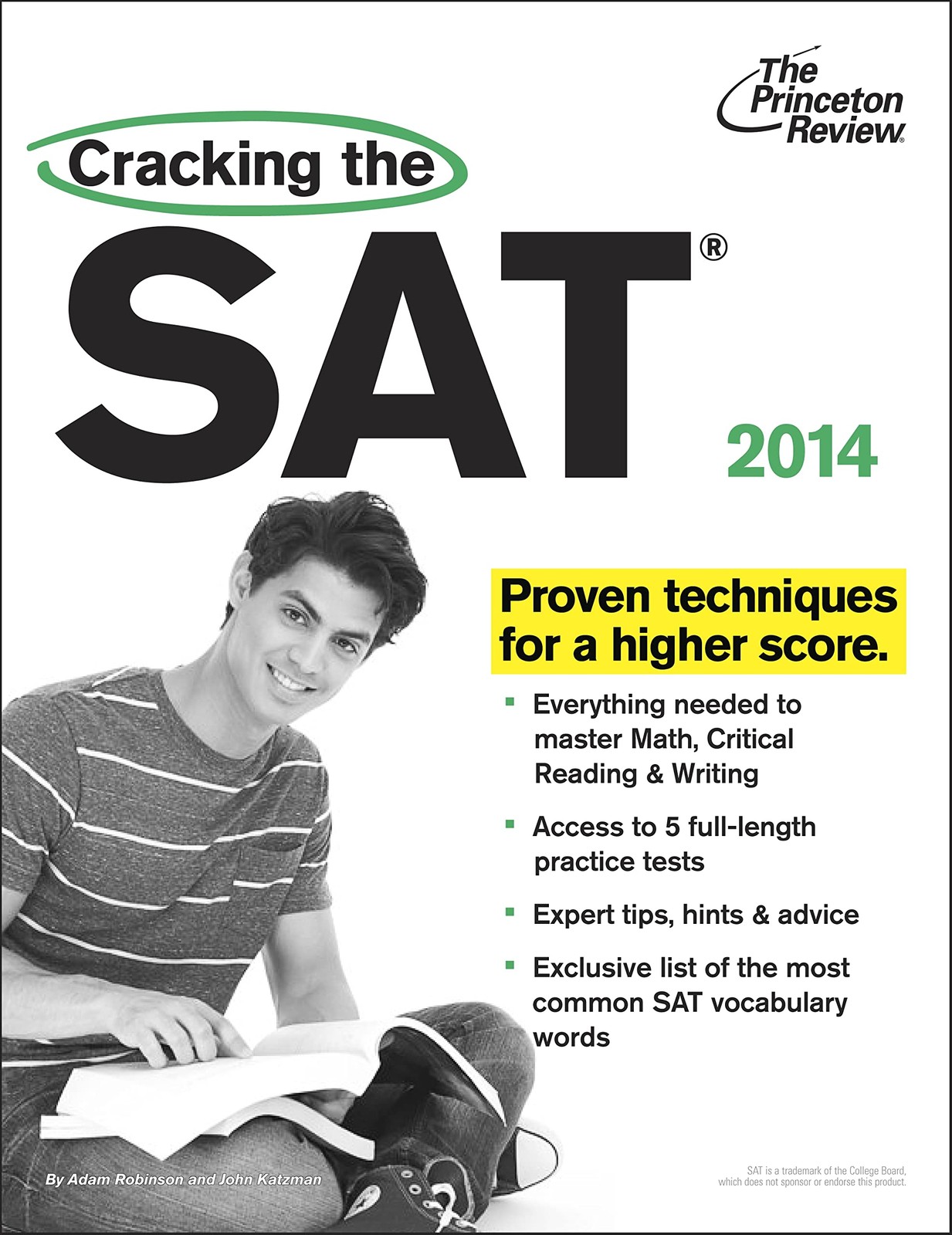 Cracking the SAT with 5 Practice Tests, 2014 Edition
