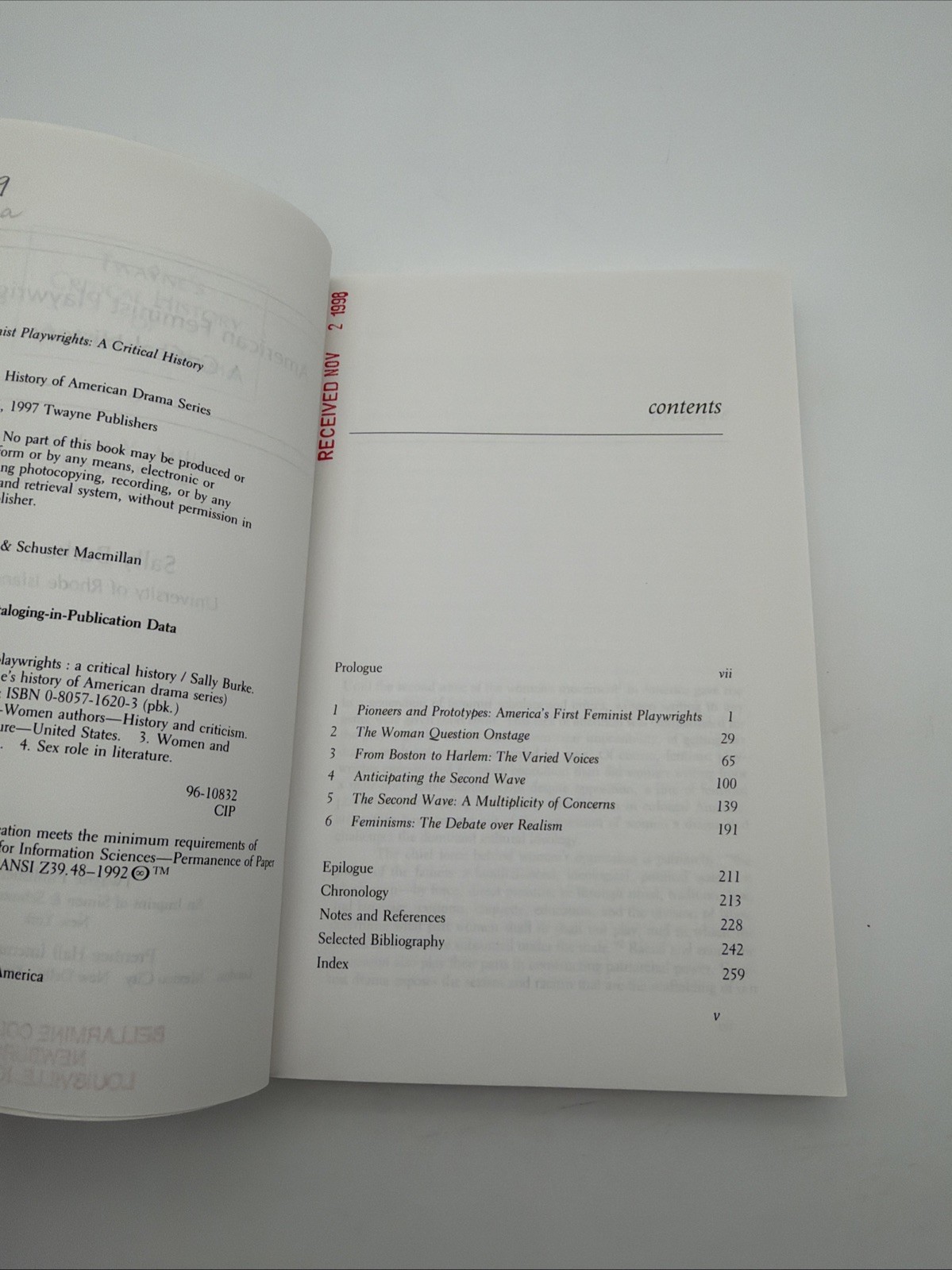 Critical History of American Drama Ser.: American Feminist Playwrights by Sally