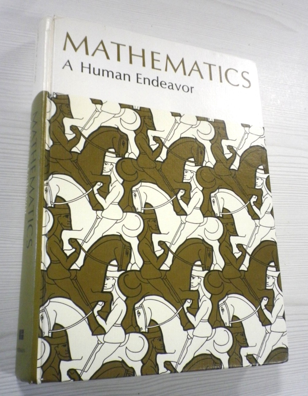 Mathematics: A Human Endeavor by Harold R Jacobs, Hardback Book VGC