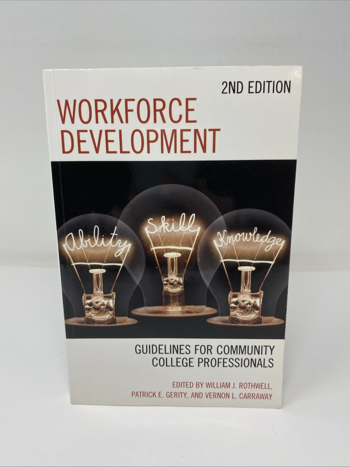 Workforce Development Guidelines Community College Prof 2nd FREE SHIPPING!