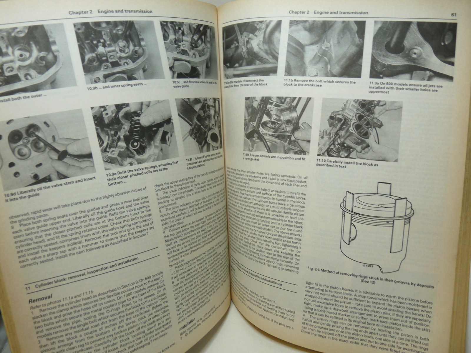 Honda CBR600 & 1000 Fours. 1987 – 1991. Haynes Workshop Manual. Paperback.