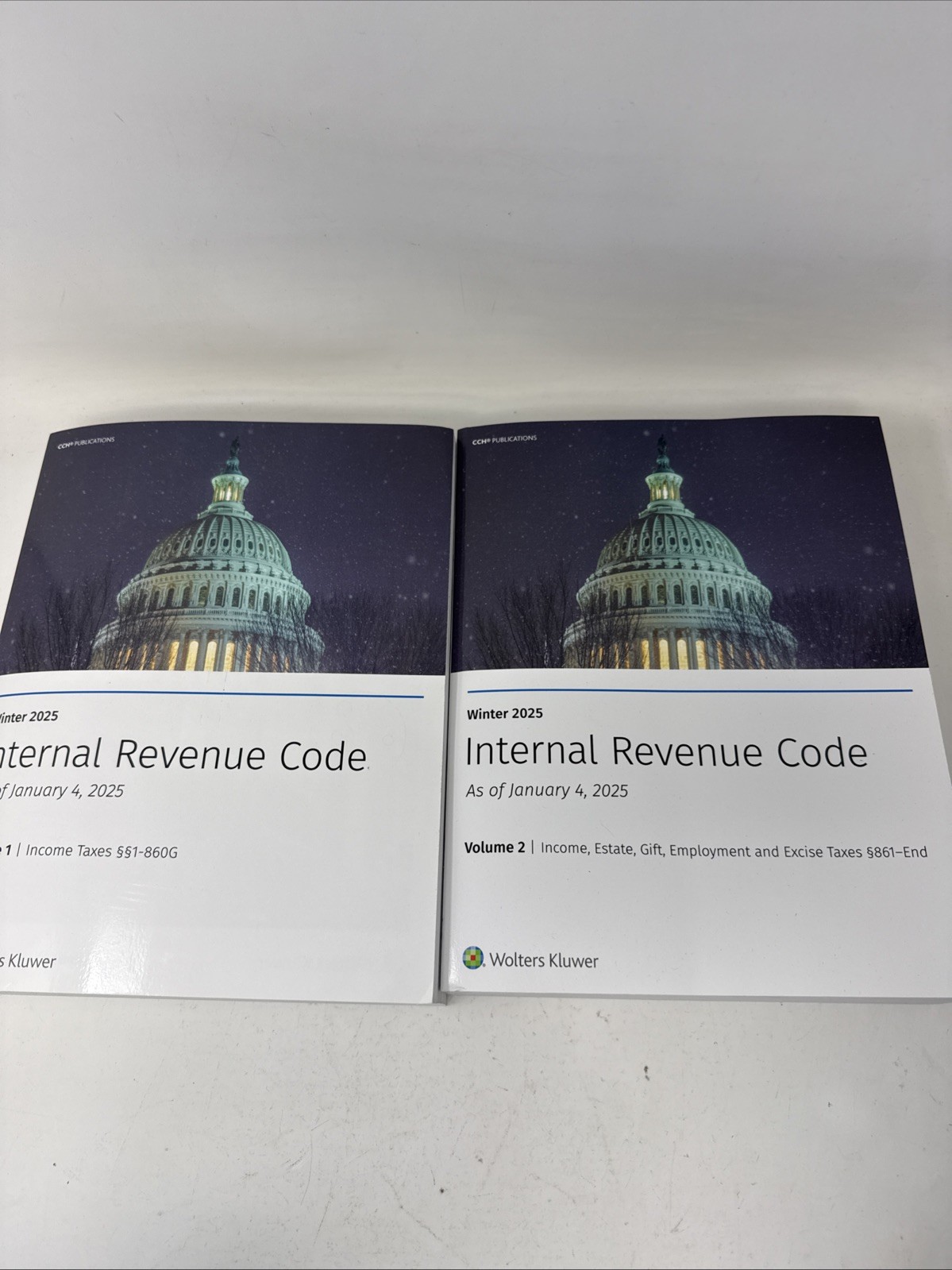 Internal Revenue Code Winter 2025 As Of January 4, 2025 Vol 1 & 2