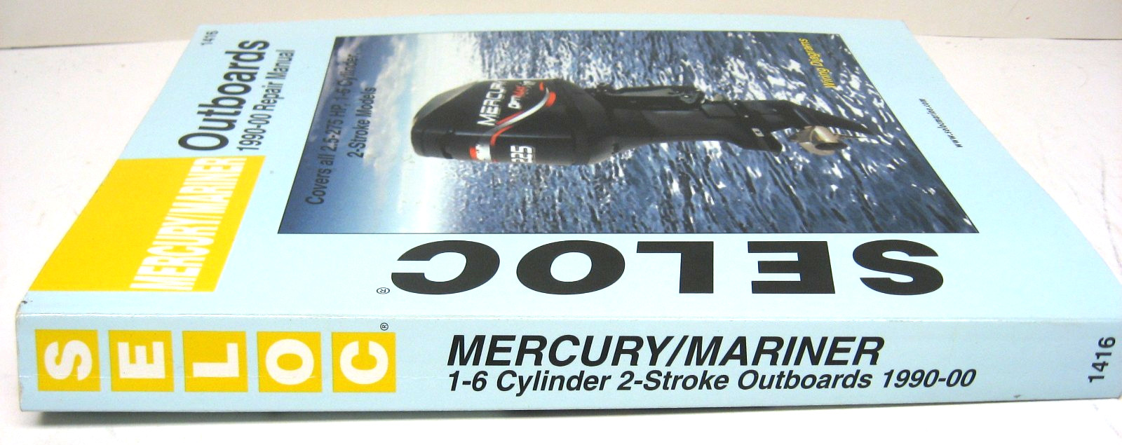 SELOC REPAIR MANUAL – MERCURY/MARINER OUTBOARDS, 1990-00, No. 1416