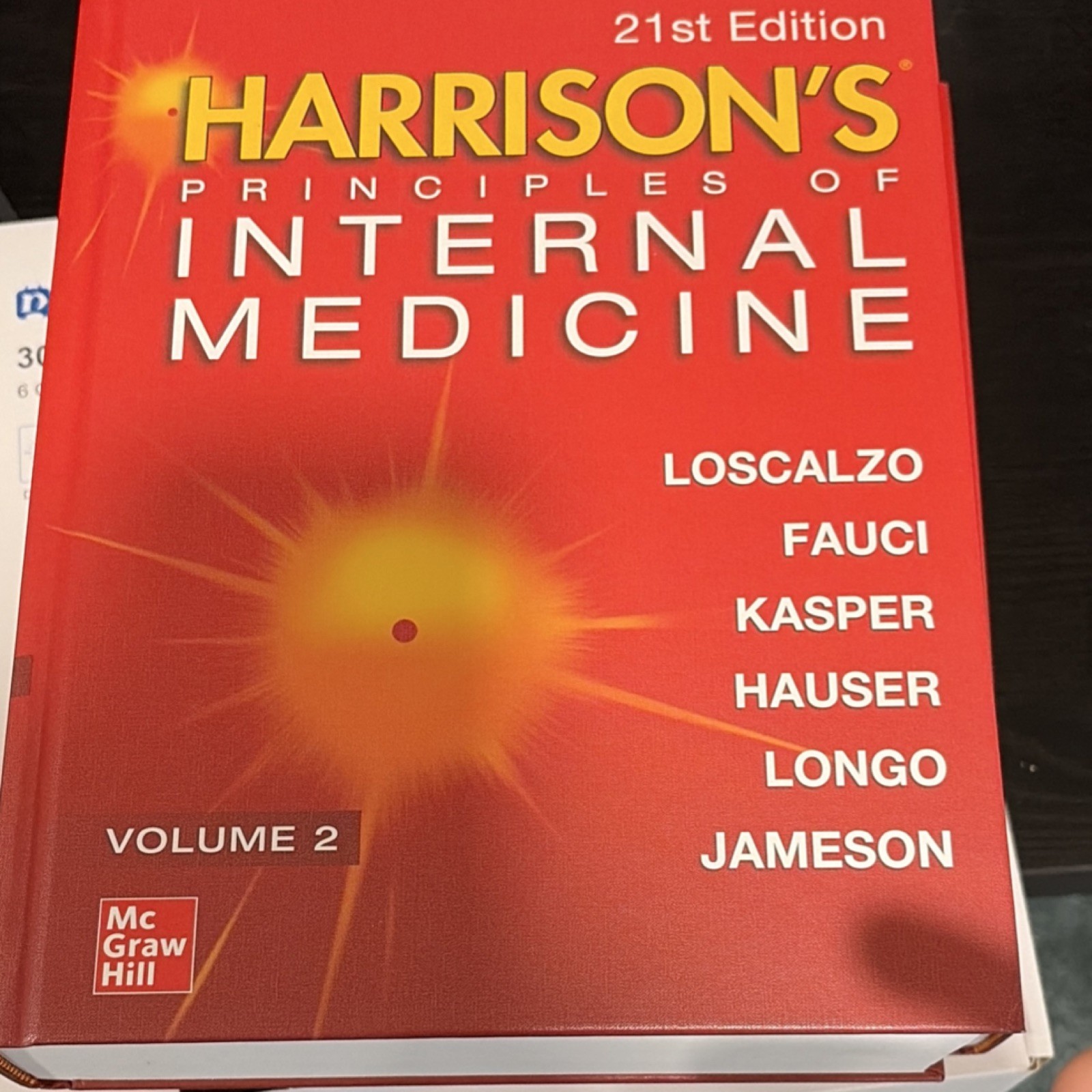 Harrison’s Principles Internal Medicine 21st Ed Vol 1 McGraw Hill Loscalzo Fauci