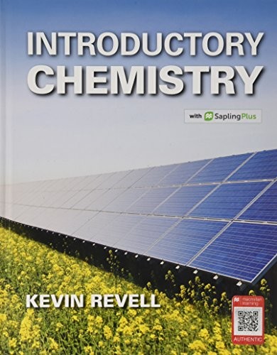 INTRODUCTORY CHEMISTRY By Kevin Revell – Hardcover **BRAND NEW**