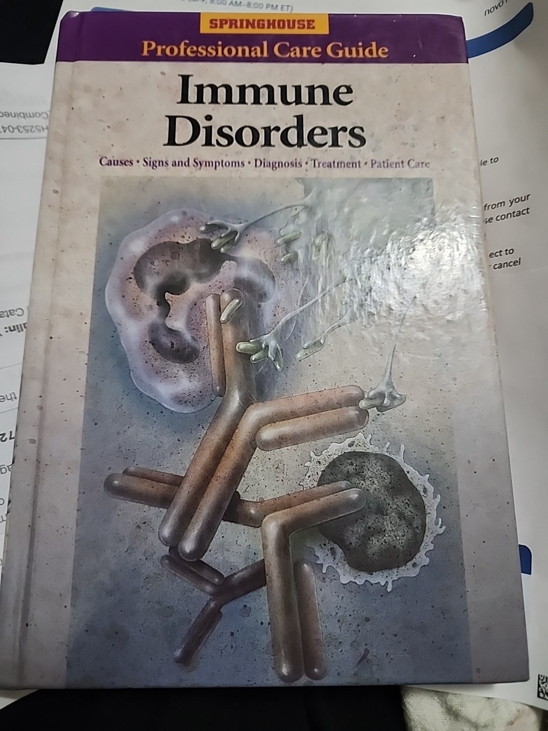 Immune Disorders Hardcover Springhouse Publishing Company Staff HB1