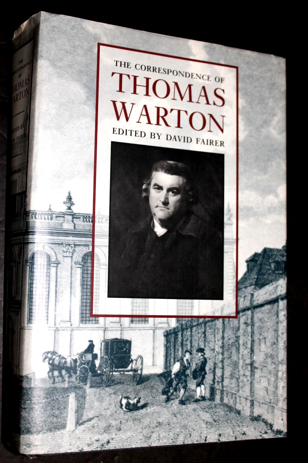 THE CORRESPONDENCE OF THOMAS WARTON Edited by D. Fairer (1995 HB) 1st/1st