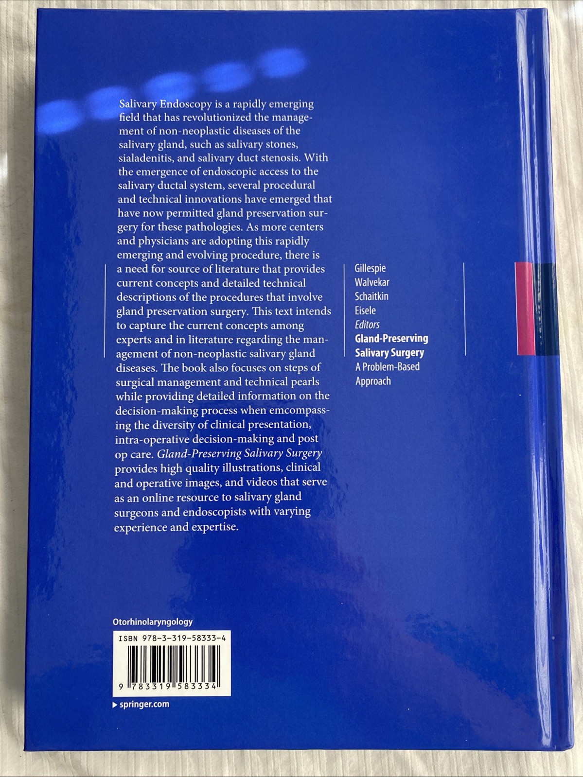 Gland-Preserving Salivary Surgery – 9783319583334