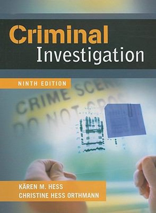 Criminal Investigation Hardcover