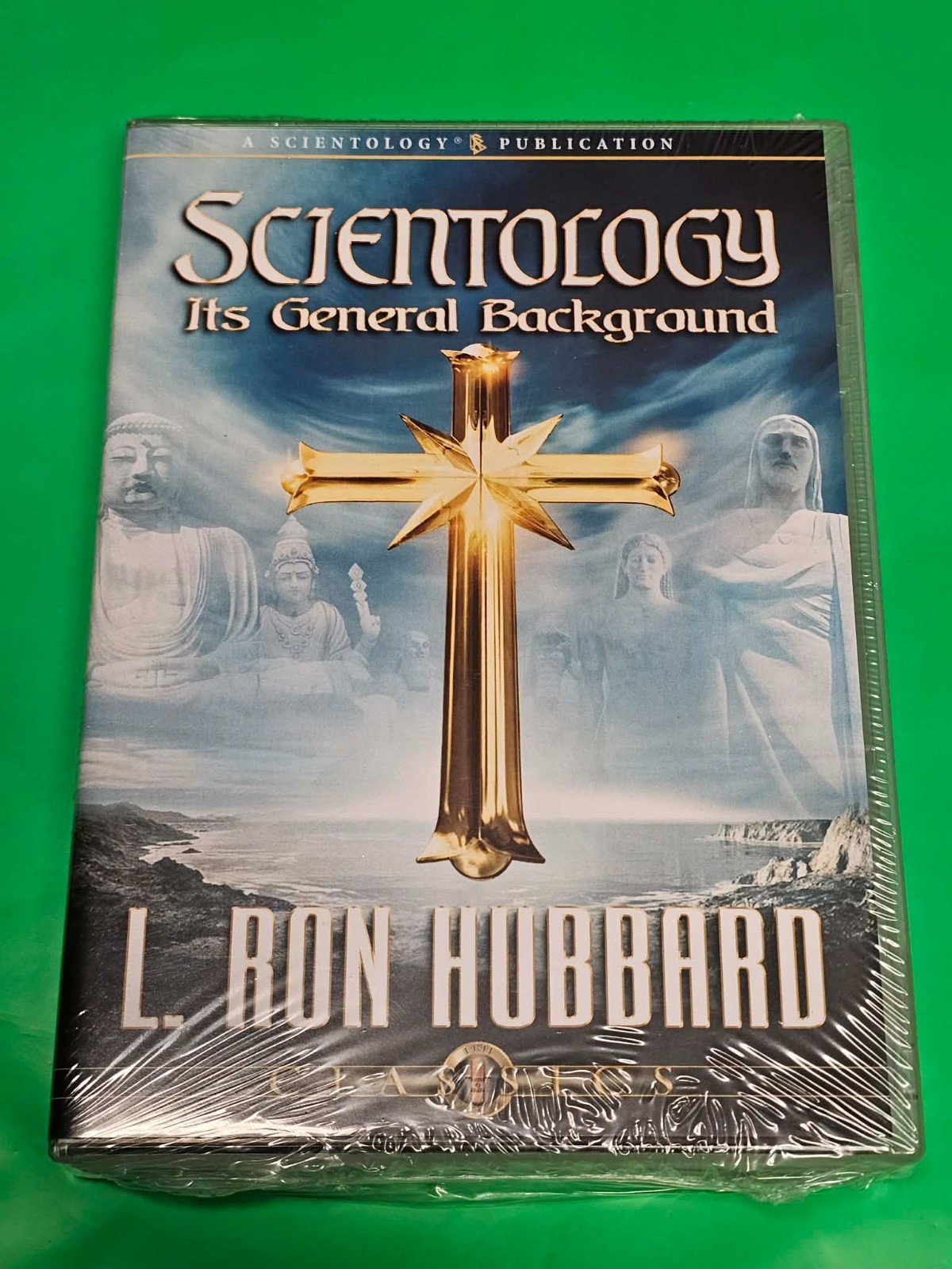 Scientology – Its General Background by L. Ron Hubbard Compact Disc & Book New