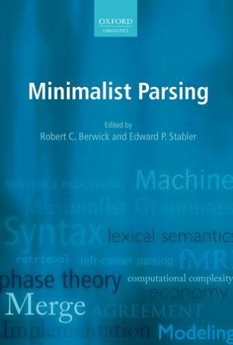 Minimalist Parsing, Hardcover by Berwick, Robert C. (EDT); Stabler, Edward P….