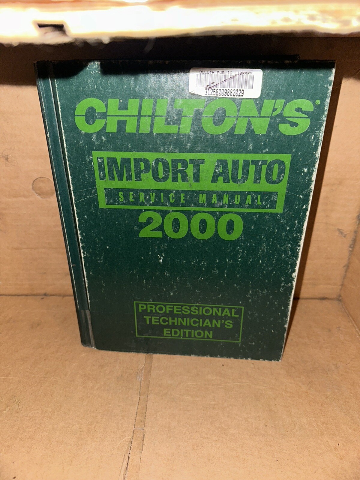 Chilton s Import Car Repair Manual Service Manual 2000