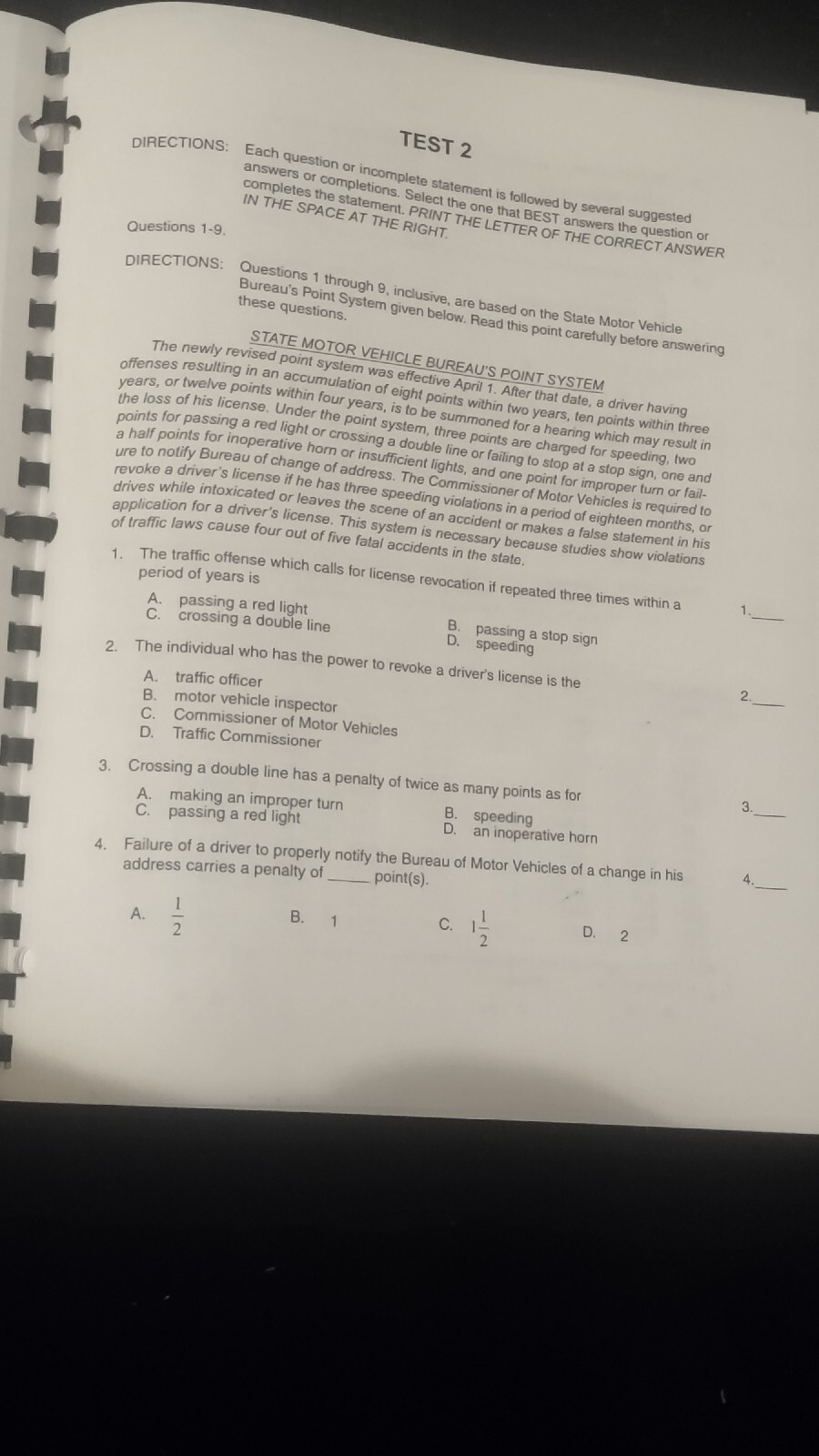 Career Examination Ser.: Bus Driver: Test Preparation Study Guide, Questions