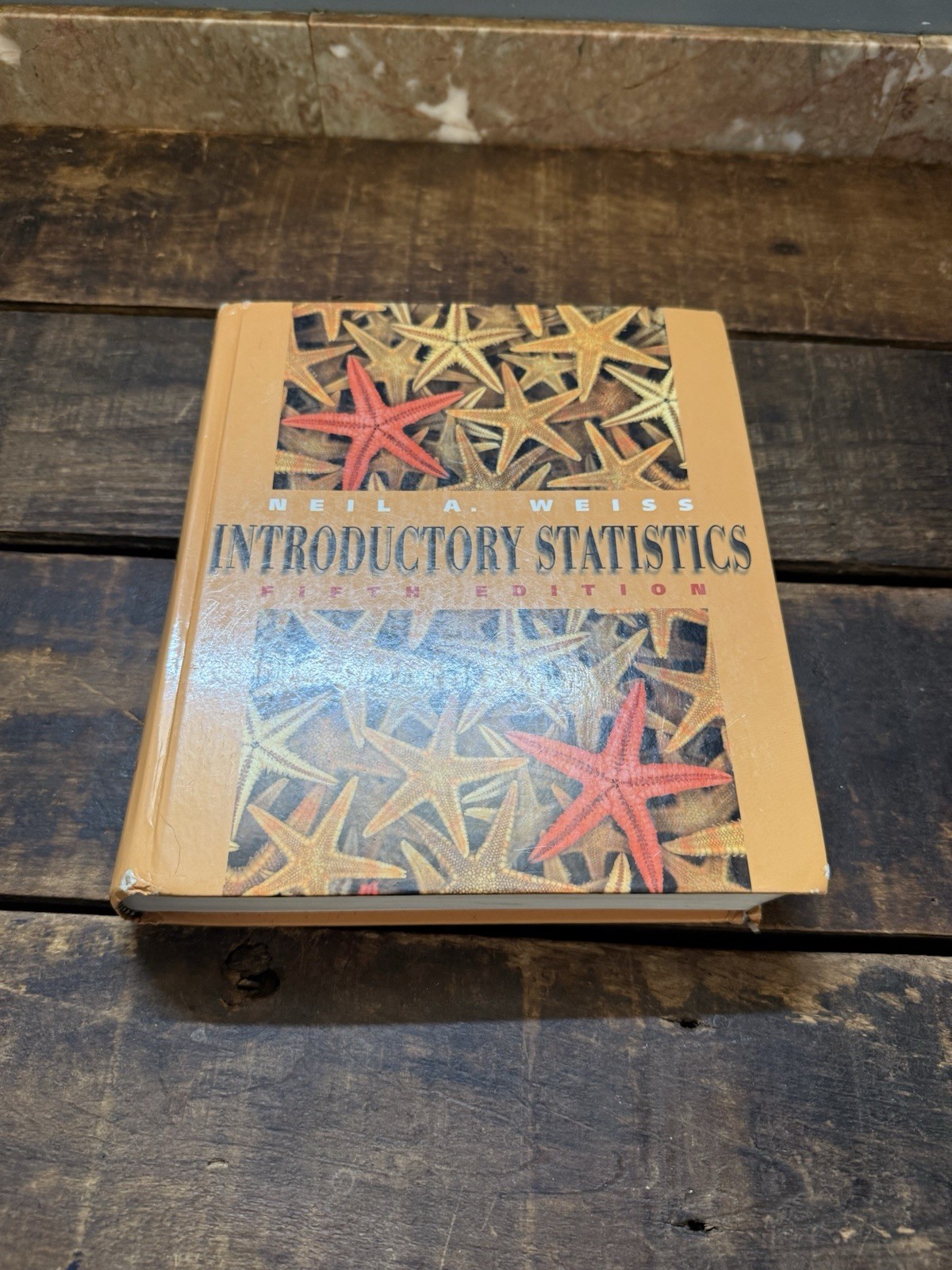 Introductory Statistics 5th Edition Neil A. Weiss Hardcover w/ DataDisk CD