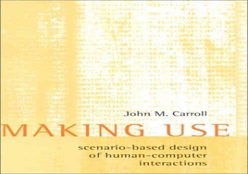 Making Use: Scenario-Based Design of …, Carroll, John