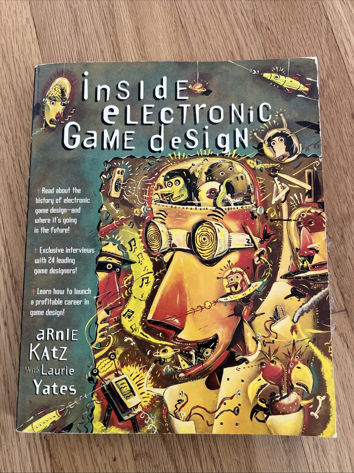 Inside Electronic Game Design by Arnie Katz Paperback Book