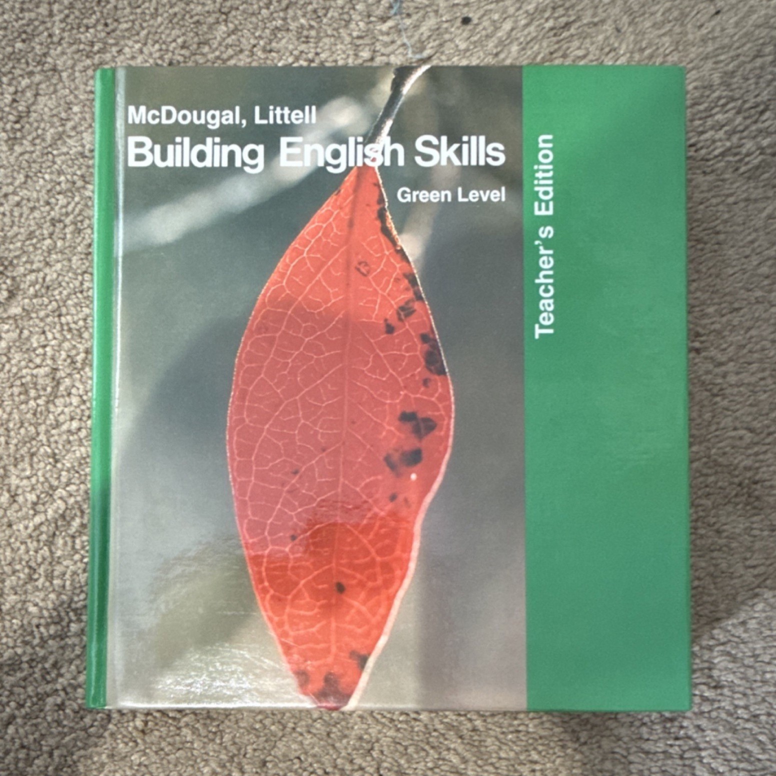McDougal Littell Building English Skills Green Level Teacher’s Edition Hardcover