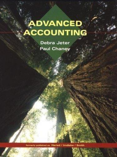 Advanced Accounting, Jeter, Debra C.,Chaney, Paul,Haried, Andrew A., 97804711739