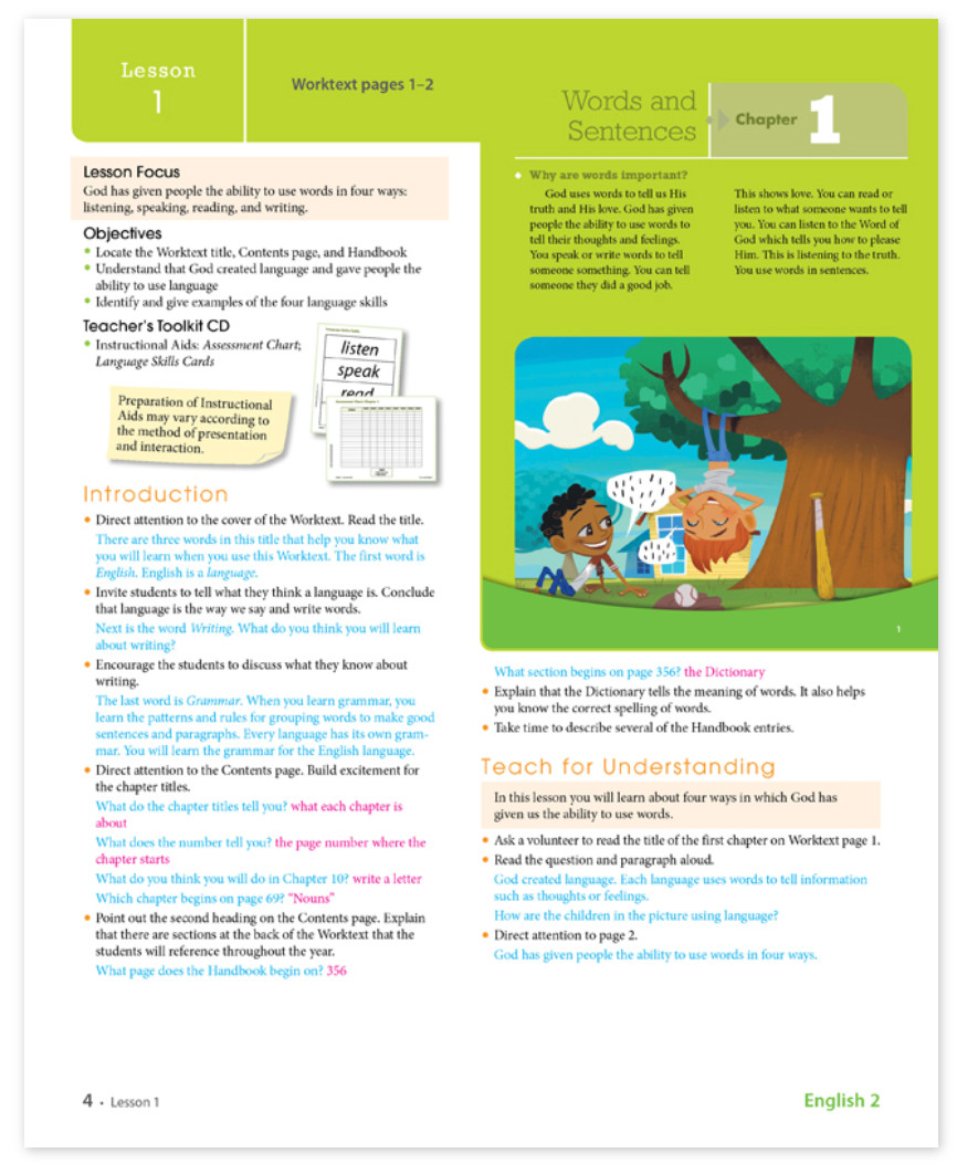 BJU 2nd grade ENGLISH 2 WRITING & GRAMMAR Complete Kit 511634 or 511626 3rd + CD
