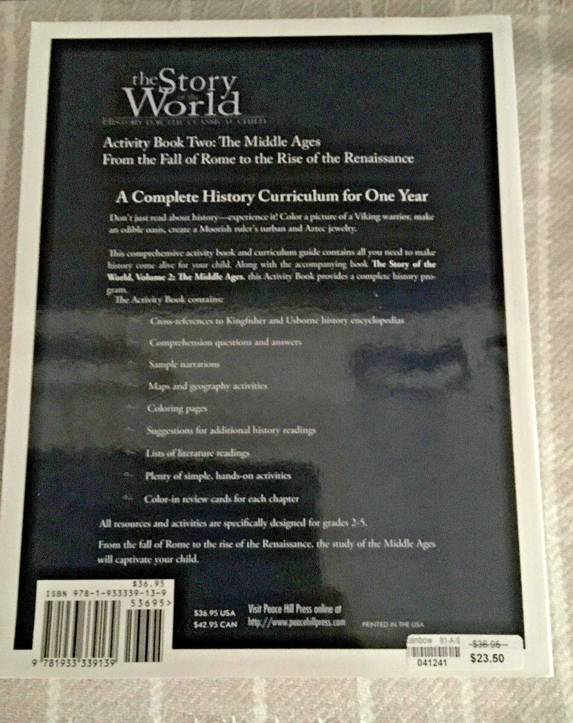 Story of the World Ser.: Story of the World #2 Middle Ages Activity Book :…
