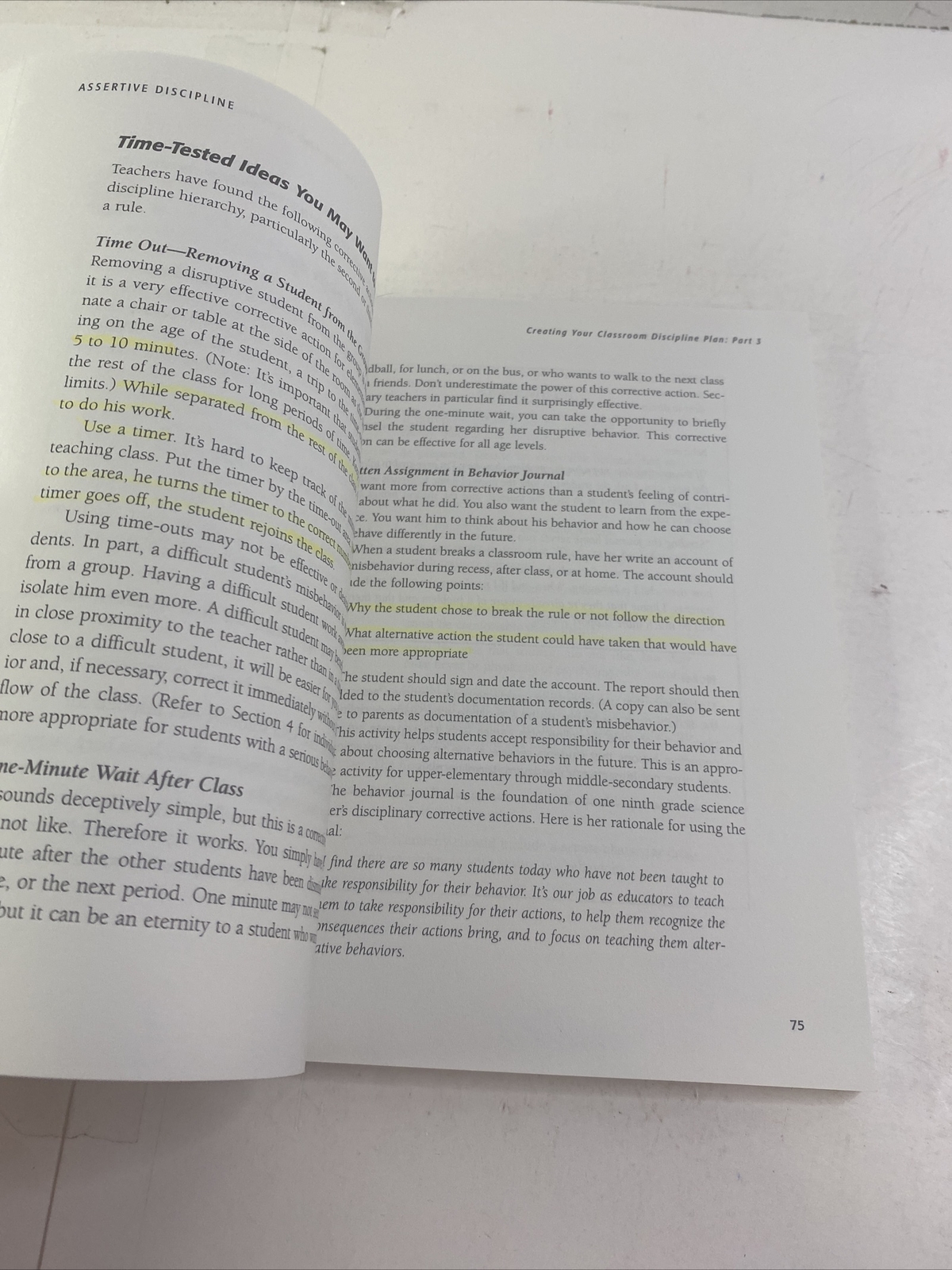 Assertive Discipline – Lee Canter (Paperback, 2001)