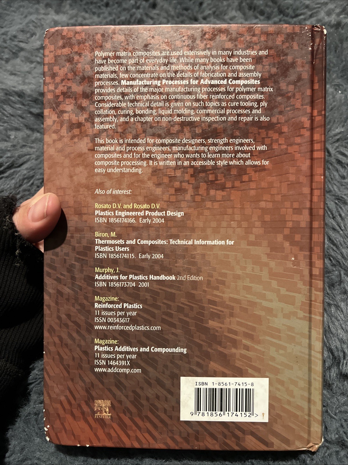 Manufacturing Processes for Advanced Composites, F.C. Campbell (2004) B-479