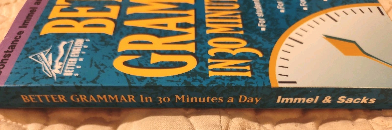 Better Grammer in 30 Minutes a Day Better English Series Paperback