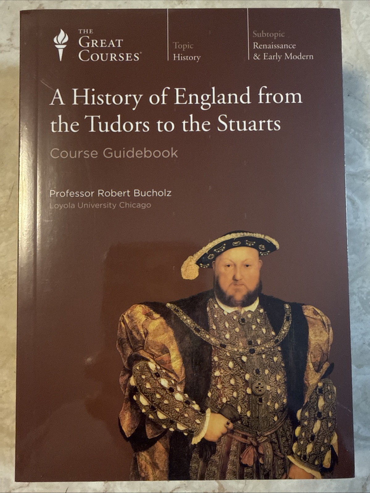 History of England Tudors to Stuarts (DVD, Guidebook) | Great Courses NEW