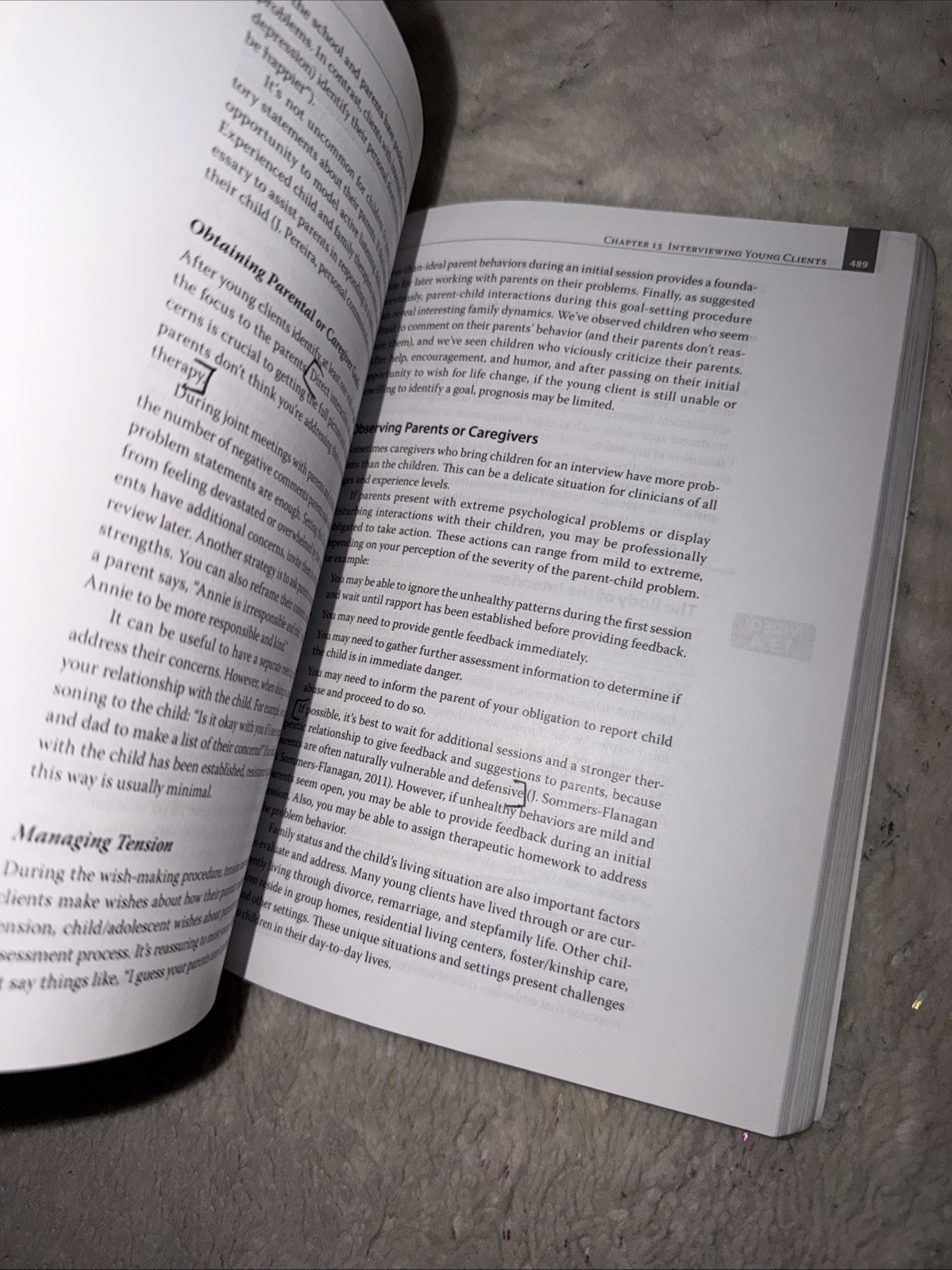 Clinical Interviewing, Sommers-Flanagan, John, Acceptable Book