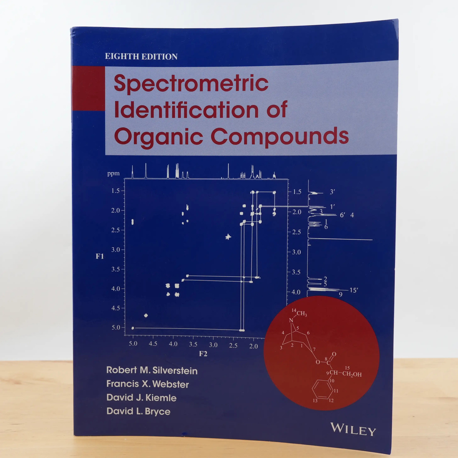 Spectrometric Identification of Organic Compounds by Robert m Silverstein 8th Ed