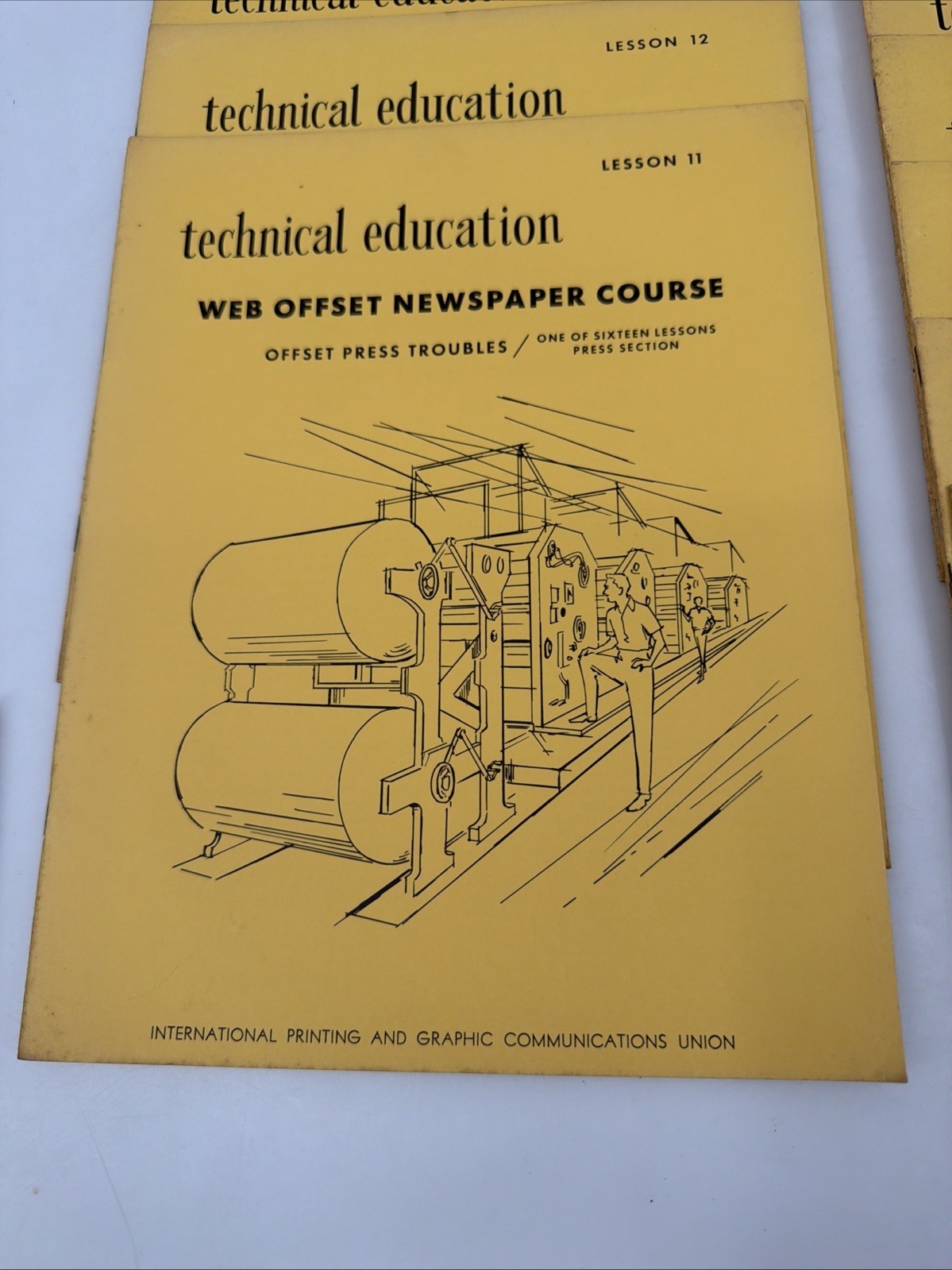 Technical Education Web Offset Newspaper Course By the IPGCU Lessons 1-13