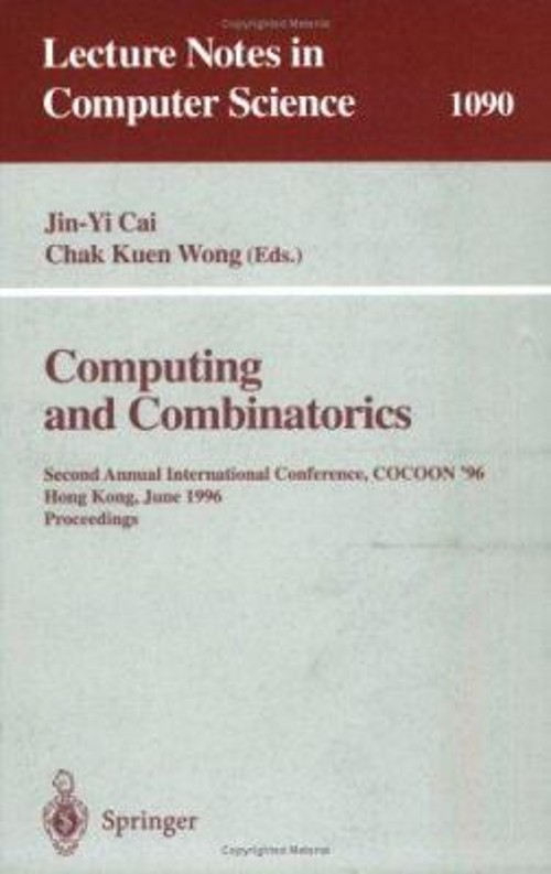 Computing and Combinatorics Vol. 109 : 2nd Annual International C