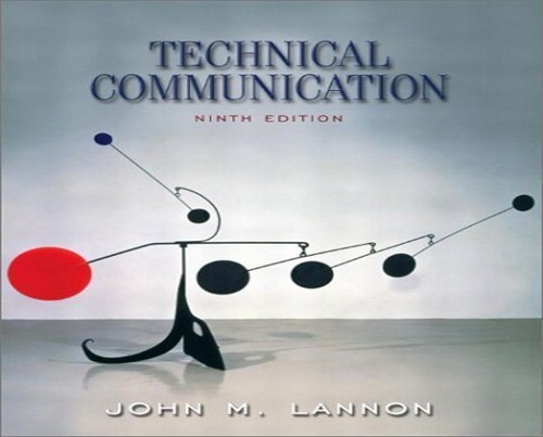 Technical Communication, Lannon, John M.