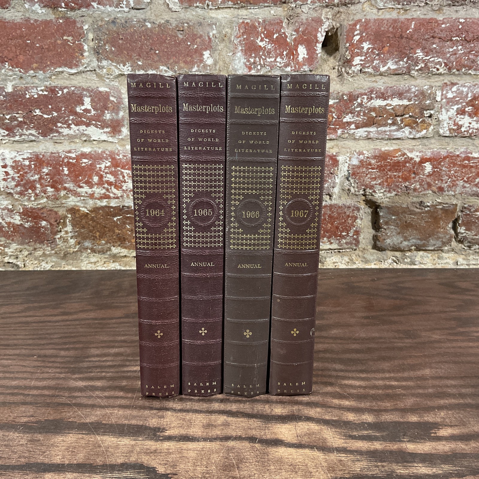 Lot Of Nineteen Masterplots Volumes By Magill, Frank N