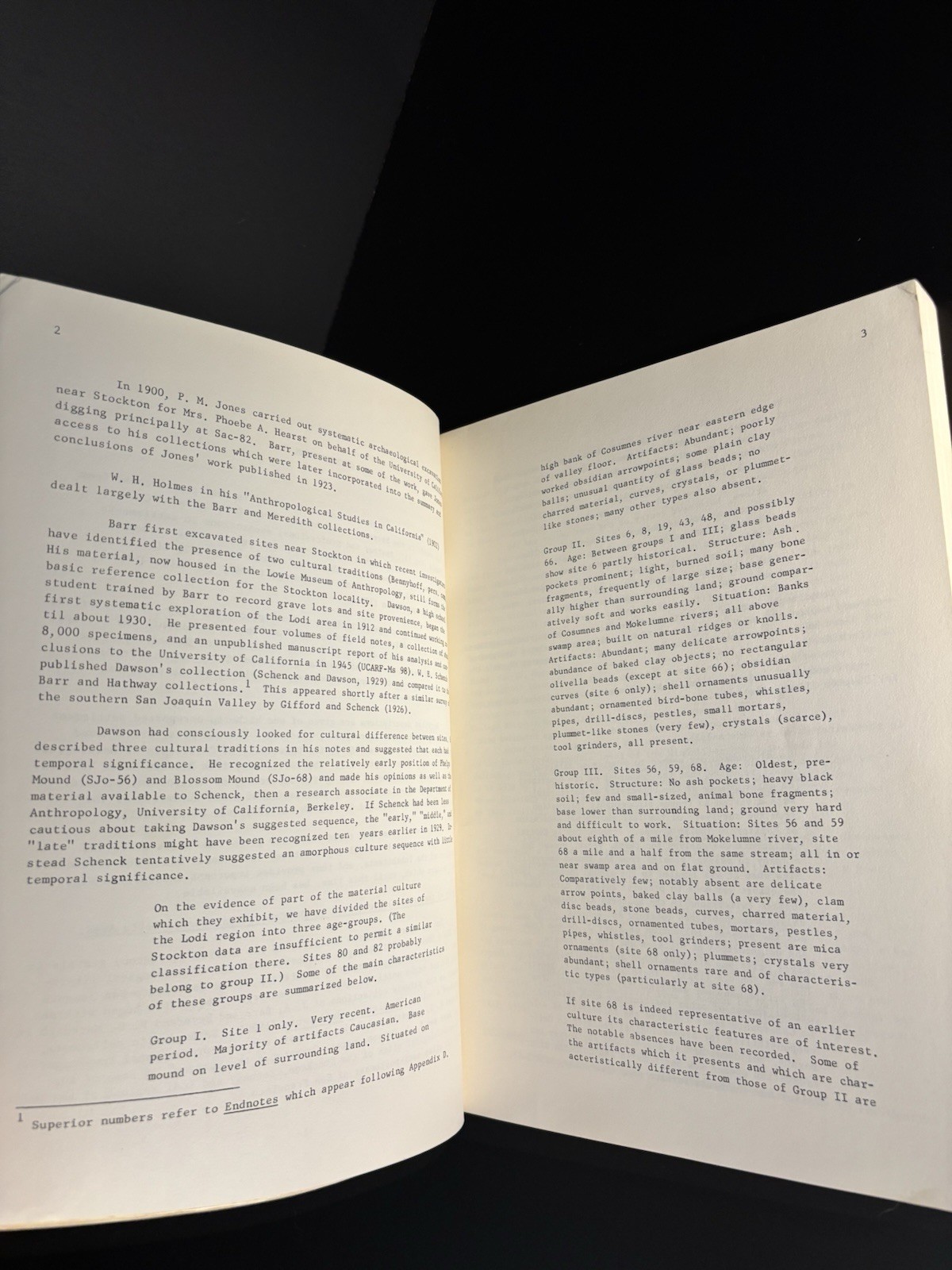 University of Ca #15 The Early Horizon In Central California Prehistory 1972