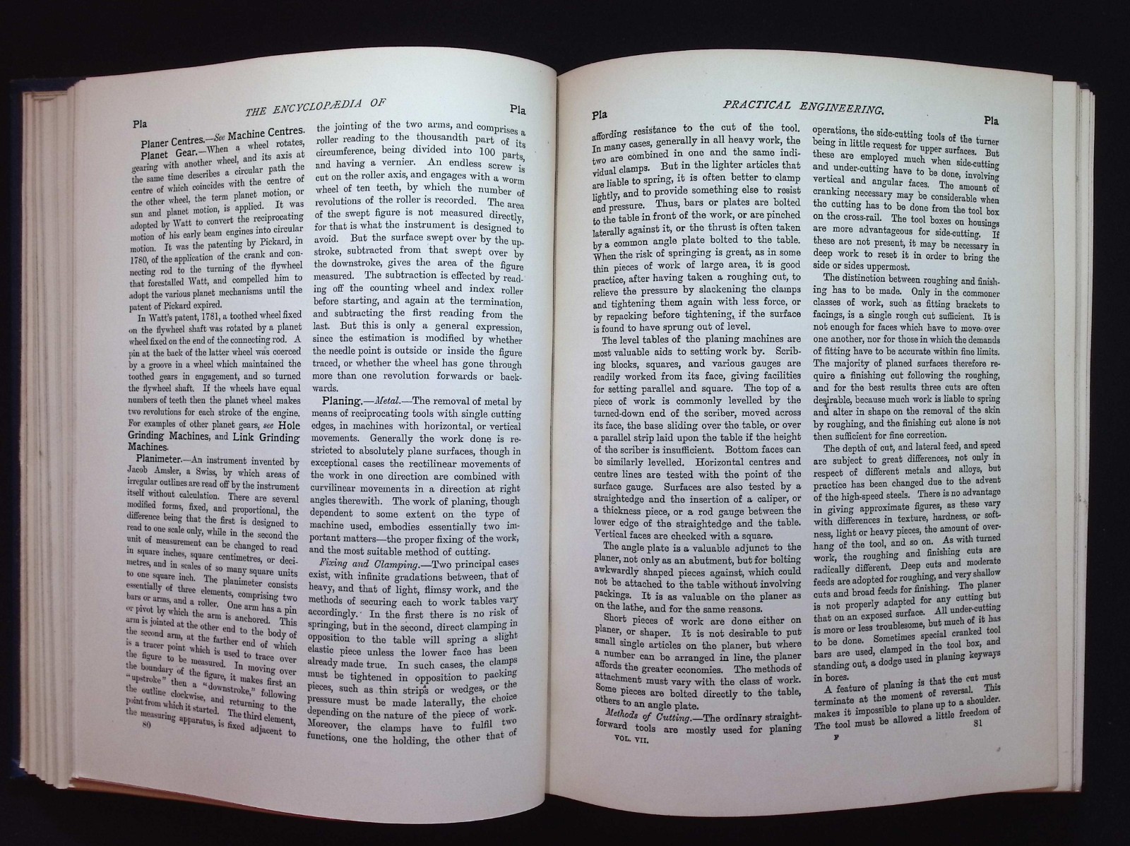 Encyclopaedia of Practical Engineering & Allied Trades Vol. 7 – J.G. Horner 1906