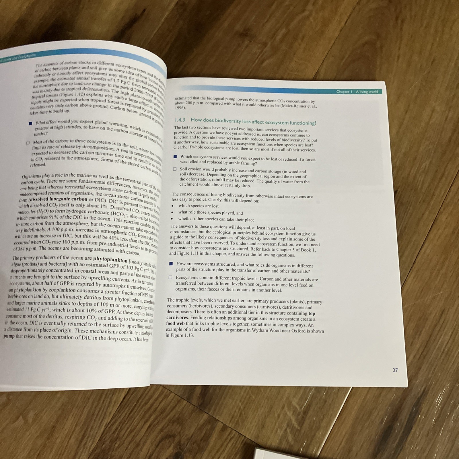 The Open University U316 The Environmental Web Climate Change Set of Textbooks