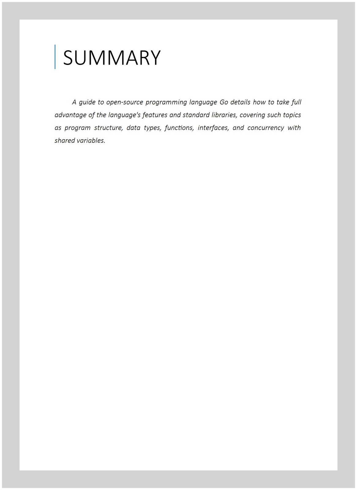 Go Programming Language, Paperback by Donovan, Alan A. A.; Kernighan, Brian W…