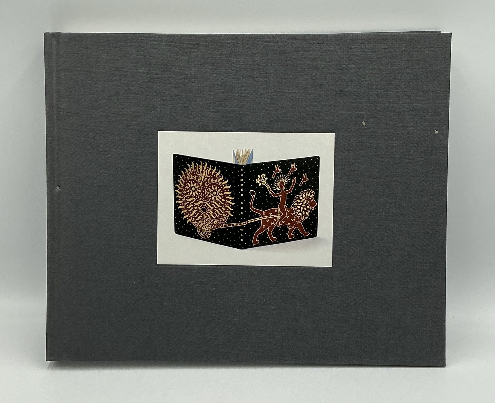 The Neale M. Albert Collection Of MINIATURE DESIGNER BINDINGS Piccolo Gray HC