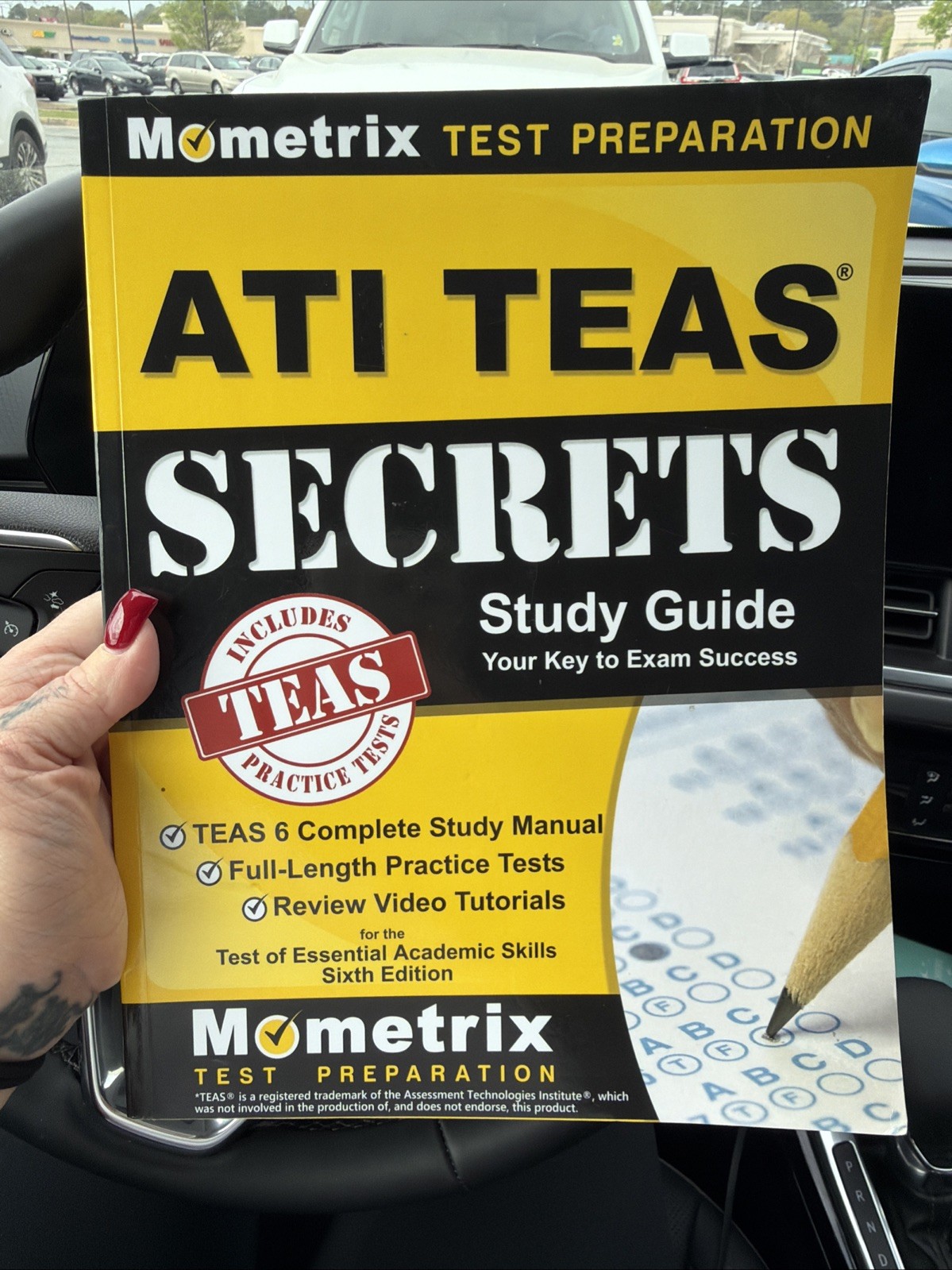 ATI TEAS Secrets Study Guide: TEAS 6 Complete Study Manual, Full-Len – VERY GOOD