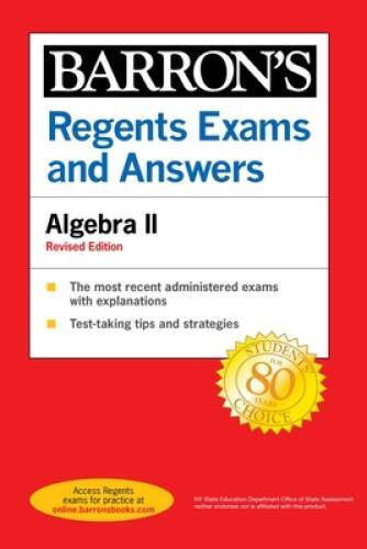 Regents Exams and Answers: Algebra II Revised Edition (Barrons – VERY GOOD