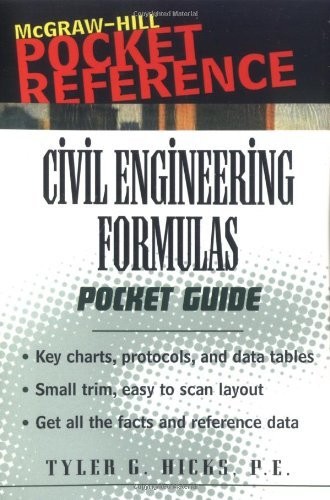 Civil Engineering Formulas (Pocket Guide)