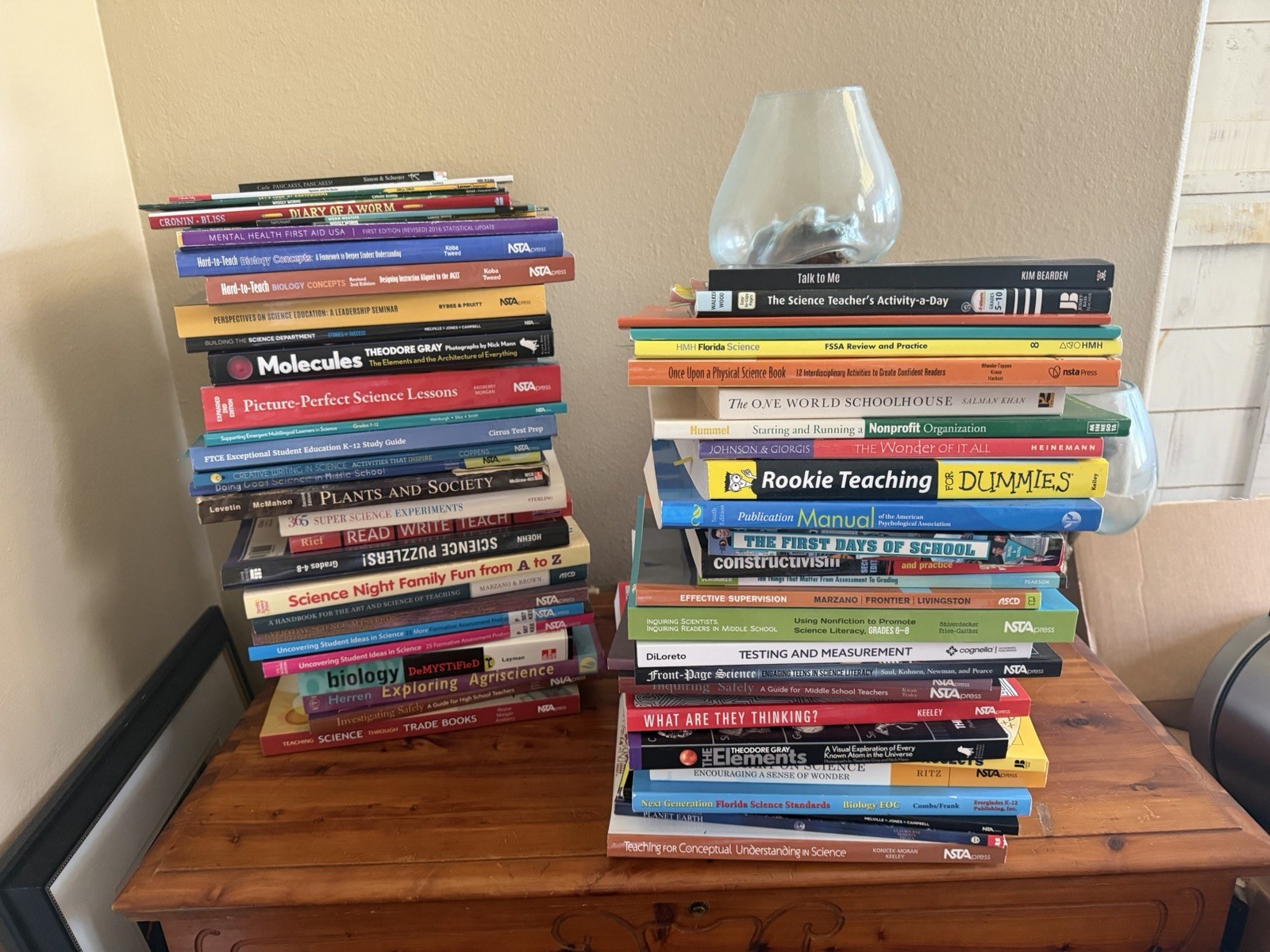 Giant assortment of instructional science and teaching practices books