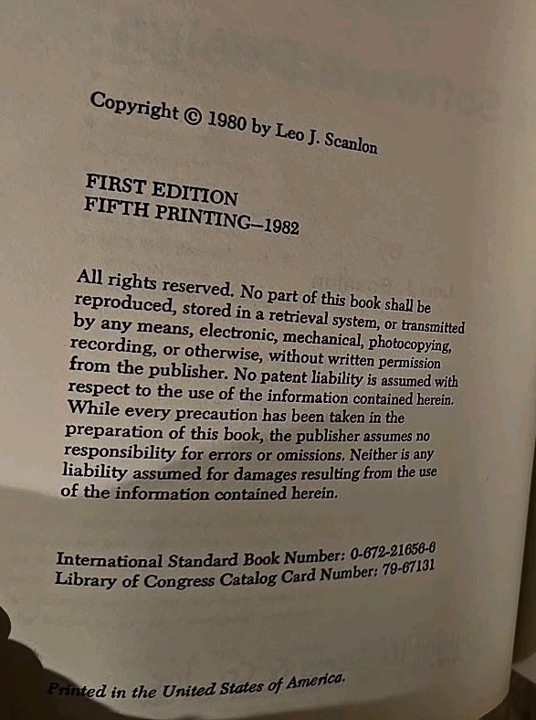 6502 Software Design/ Paperback/ Vintage 1980/ Leo J. Scanlon Free Shipping