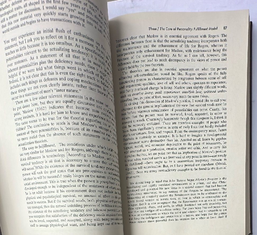 Personality Theories A Comparative Analysis Salvatore Maddi 1968 Dorsey Press Ha