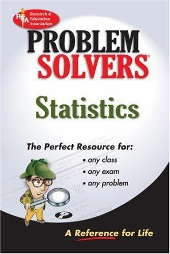Statistics Problem Solver; Problem- 9780878915156, The Editors of REA, paperback