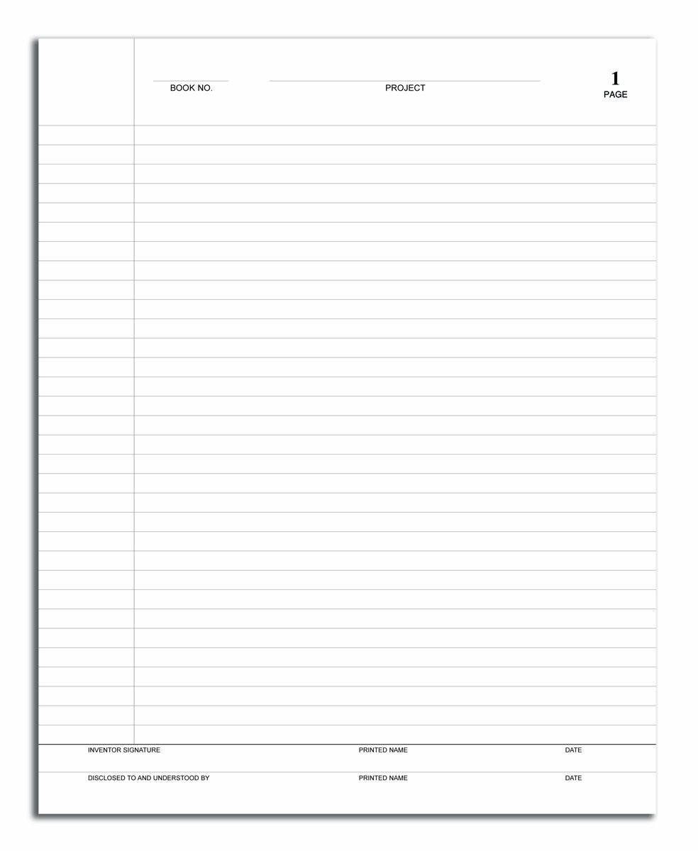 Lab Notebook/Laboratory Notebook – Professional Grade – 240 Pages 8” x 10” …