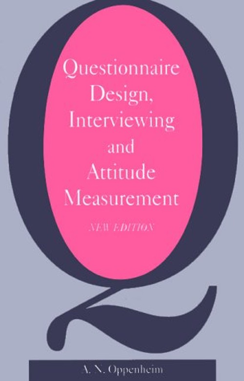 Questionnaire Design, Interviewing and Attitude Measurement A. N.