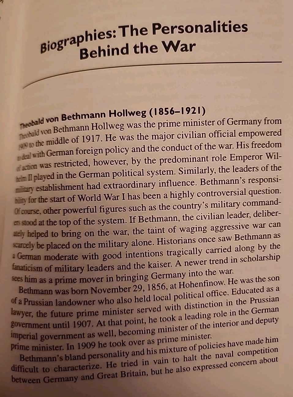 Guides to Historic Events of the 20th Cent: WWI (1997, Hbk)
